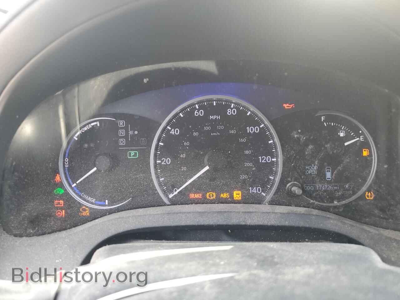 2012 LEXUS CT 200 - VIN: JTHKD5BH6C2075189 - Фото 9