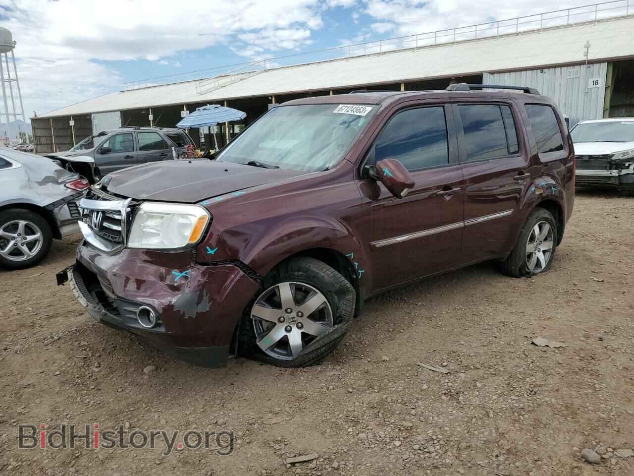 Фотография 5FNYF4H97DB055127 - HONDA PILOT 2013