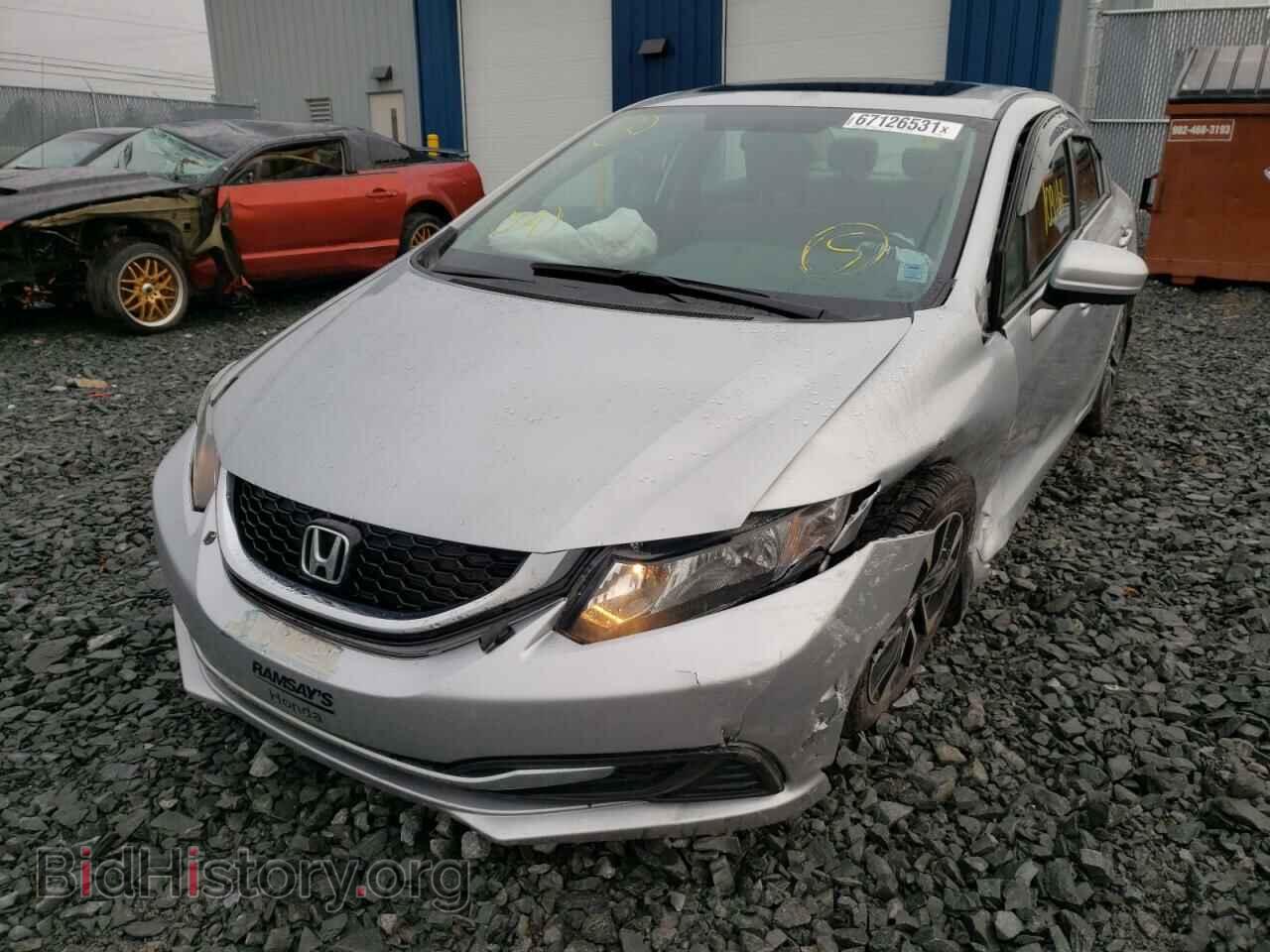 2014 HONDA CIVIC - VIN: 2HGFB2F55EH010952 - Фото 2