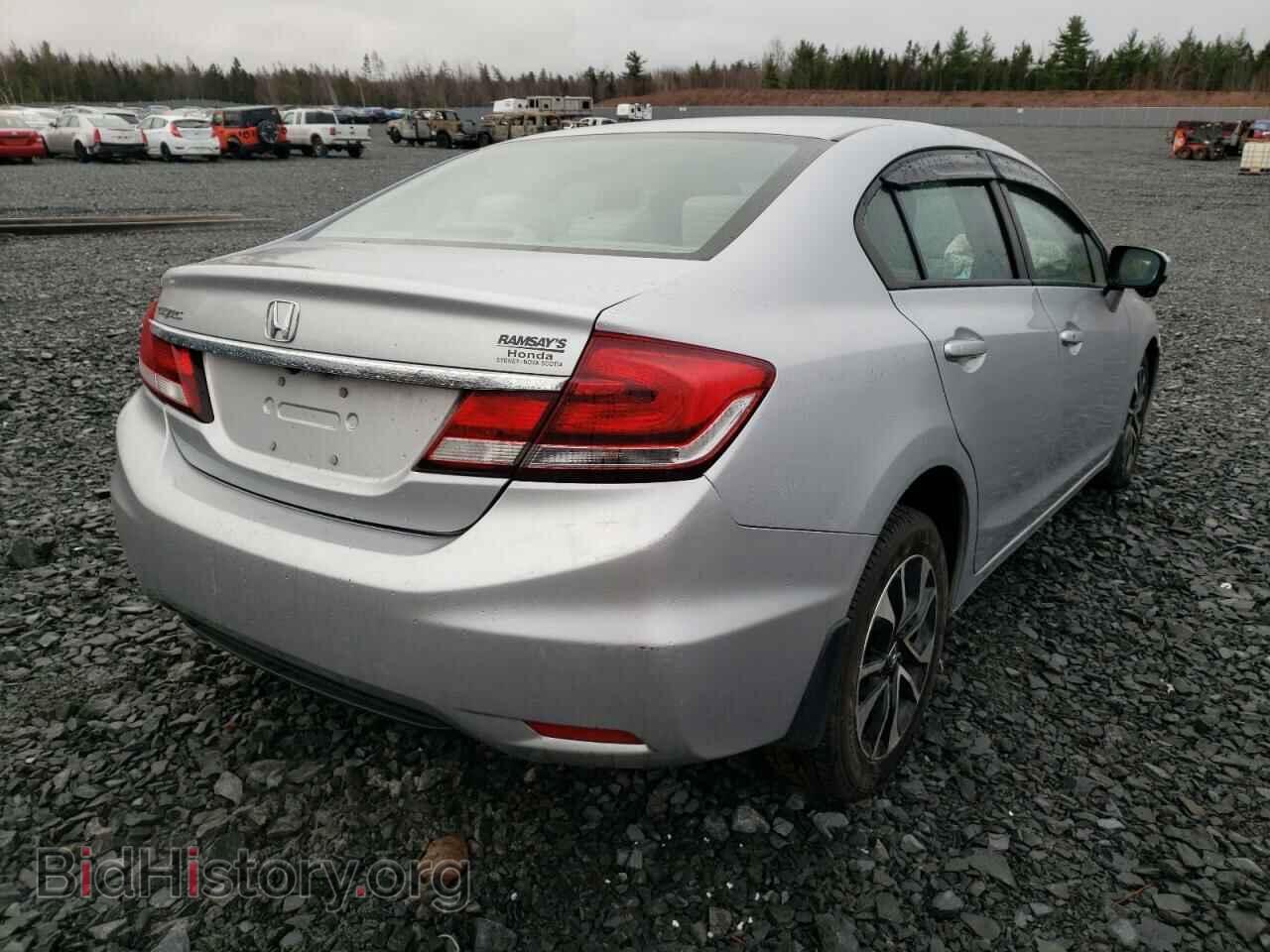 2014 HONDA CIVIC - VIN: 2HGFB2F55EH010952 - Фото 4
