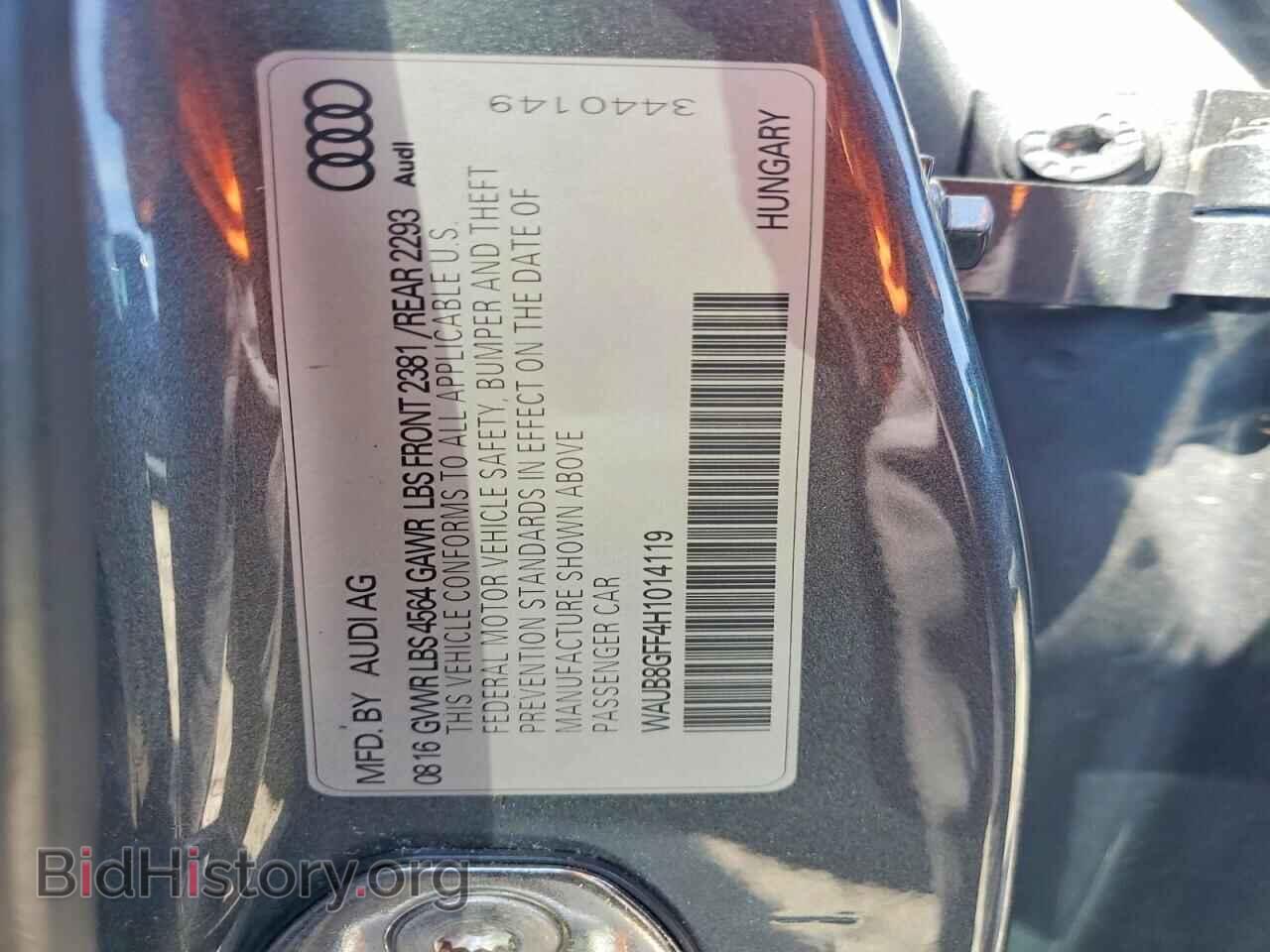 2017 AUDI A3 - VIN: WAUB8GFF4H1014119 - Photo 12