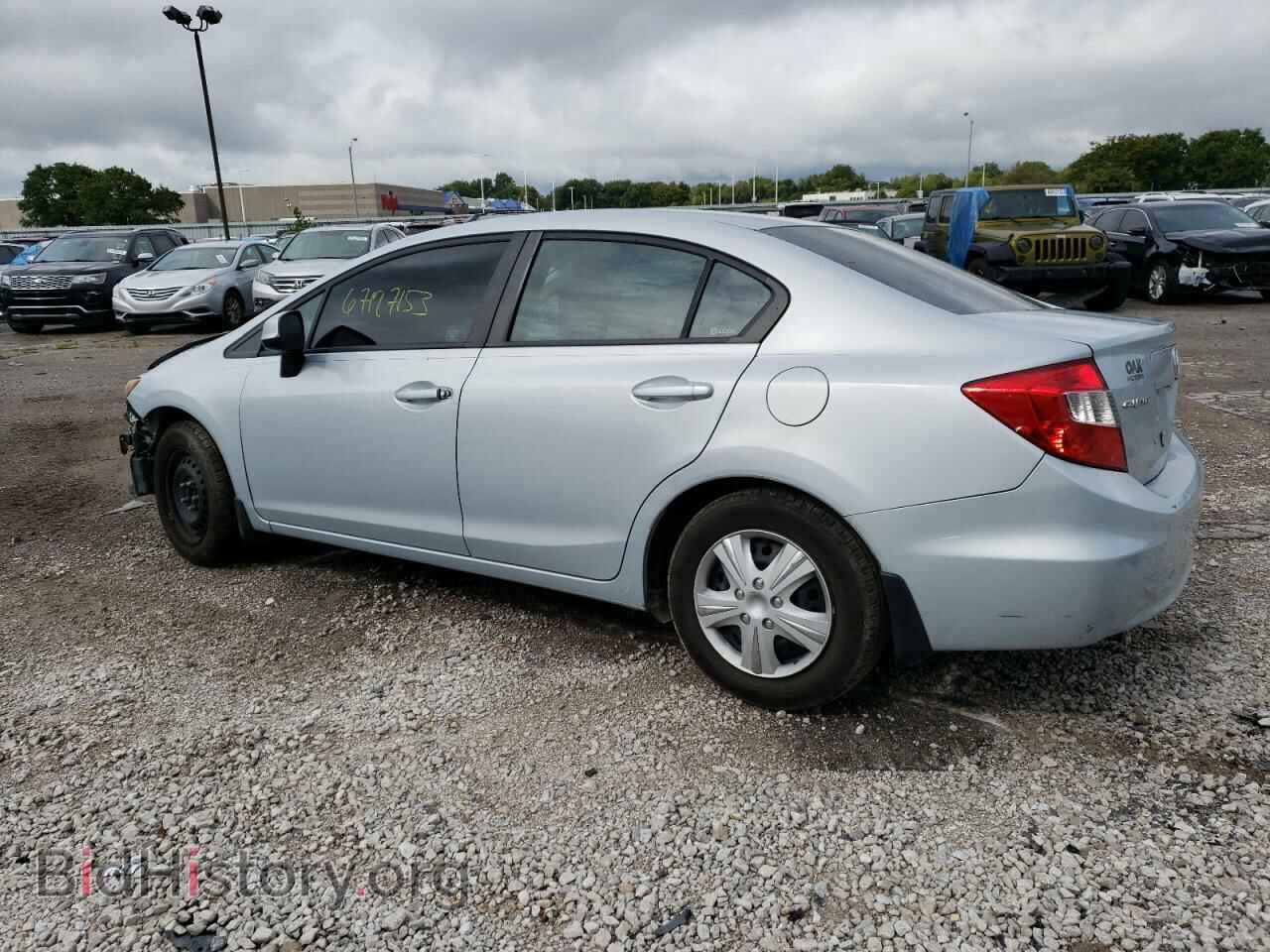 2012 HONDA CIVIC - VIN: 2HGFB2F50CH555888 - Фото 2
