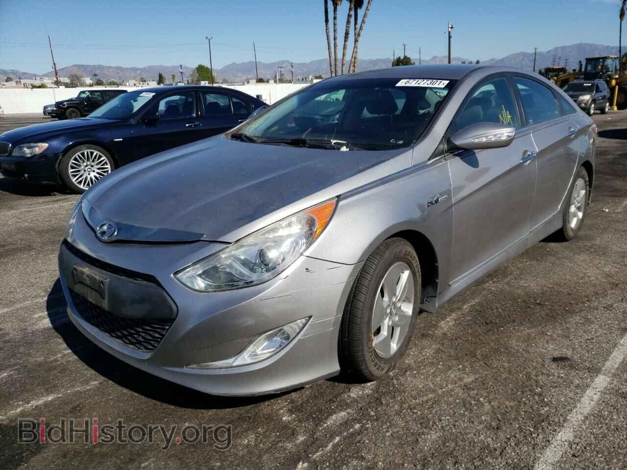 2012 HYUNDAI SONATA - VIN: KMHEC4A46CA025355 - Фото 2