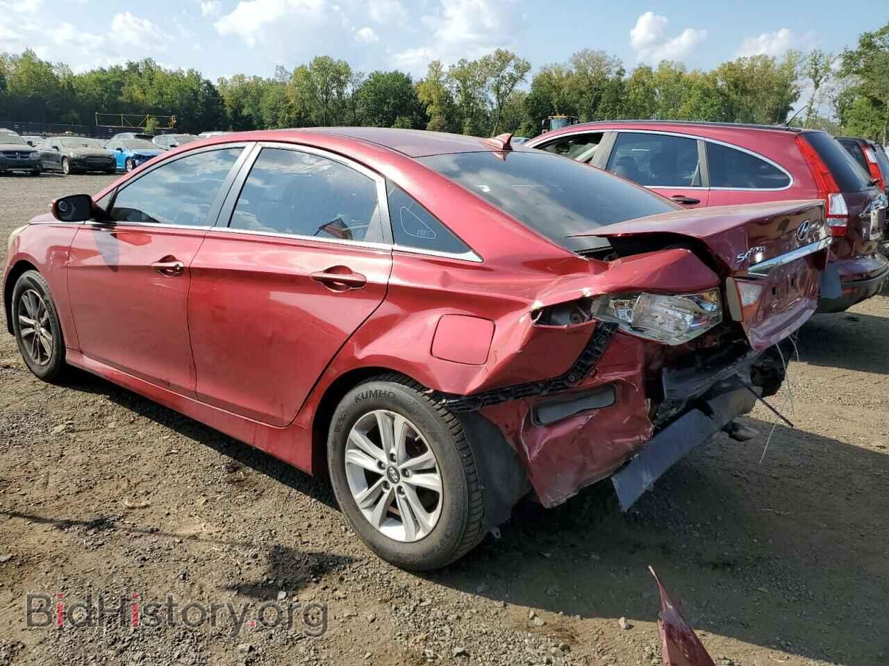 2014 HYUNDAI SONATA - VIN: 5NPEB4AC2EH866146 - Фото 2