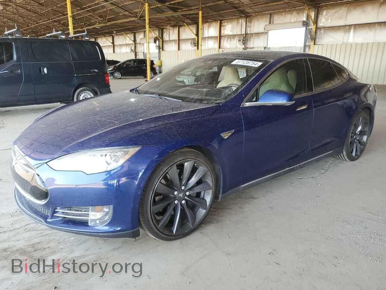 Фотография 5YJSA1E23FF118575 - TESLA MODEL S 2015