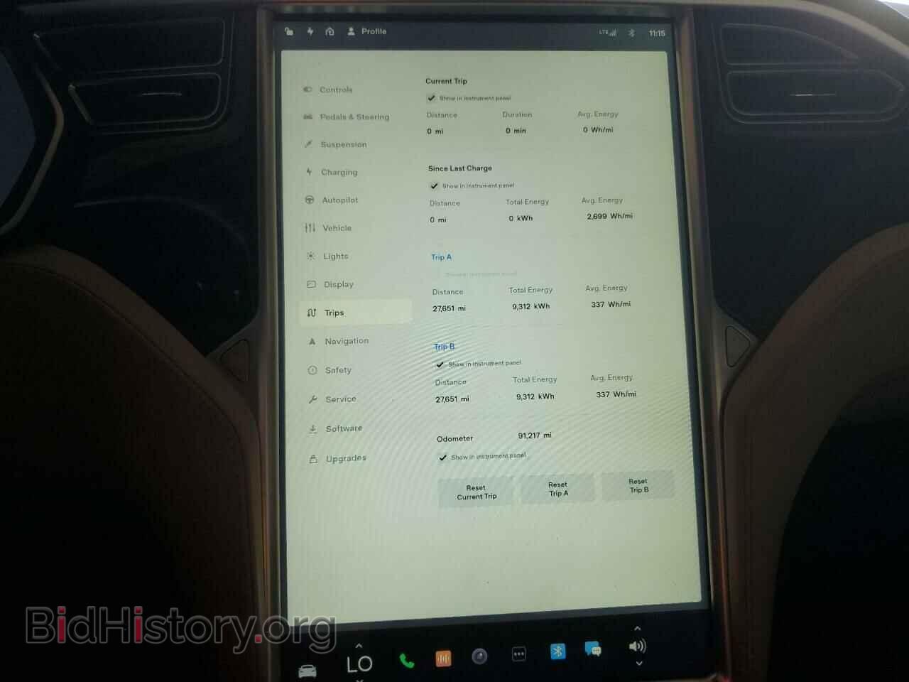 2015 TESLA MODEL S - VIN: 5YJSA1E23FF118575 - Photo 9