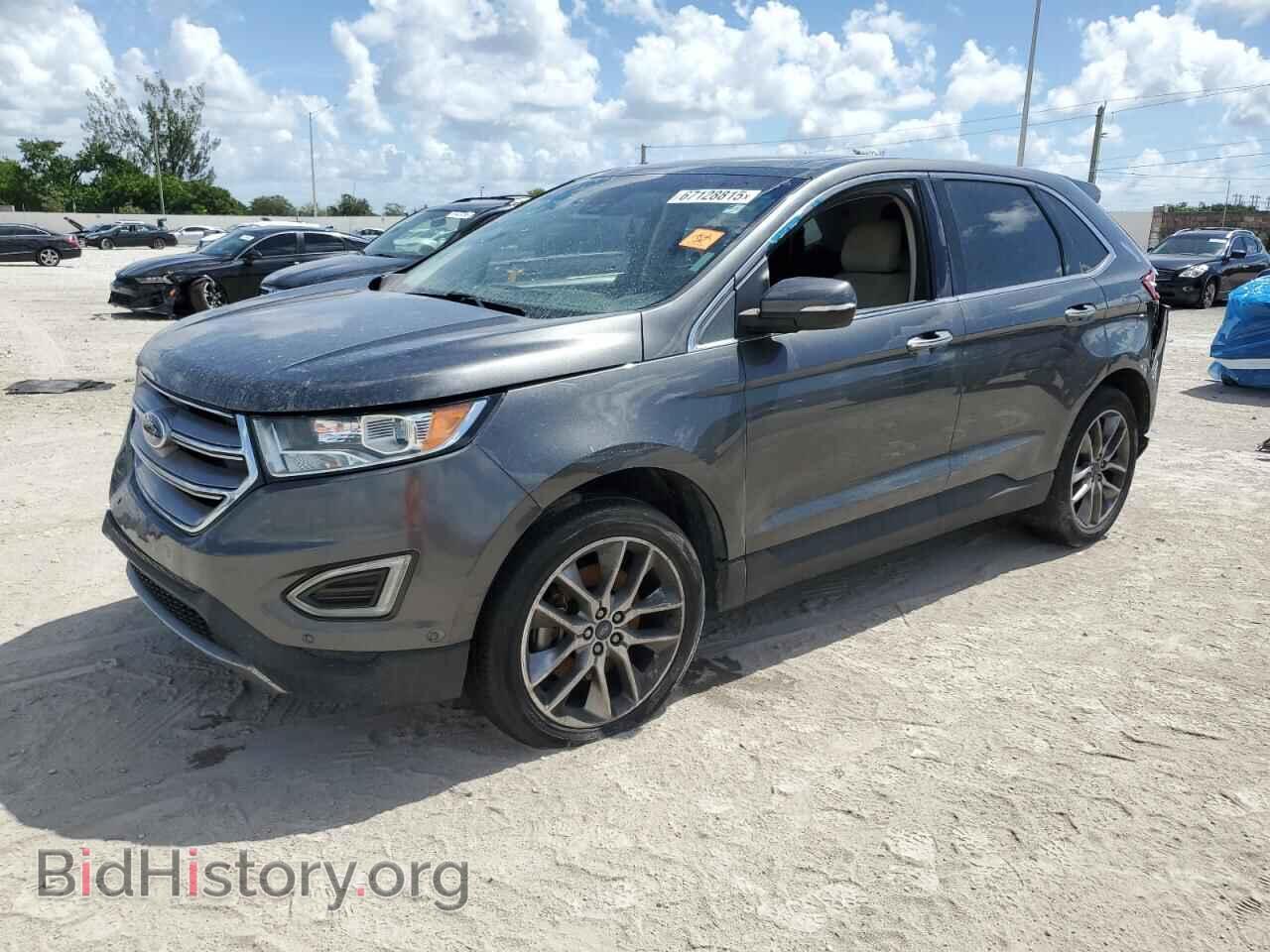 Фотография 2FMPK3K82HBC11235 - FORD EDGE 2017