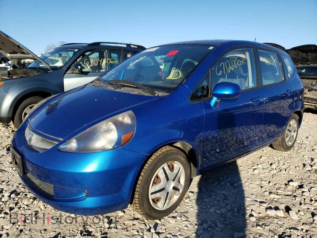 2007 HONDA FIT - VIN: JHMGD37407S041724 - Фото 2