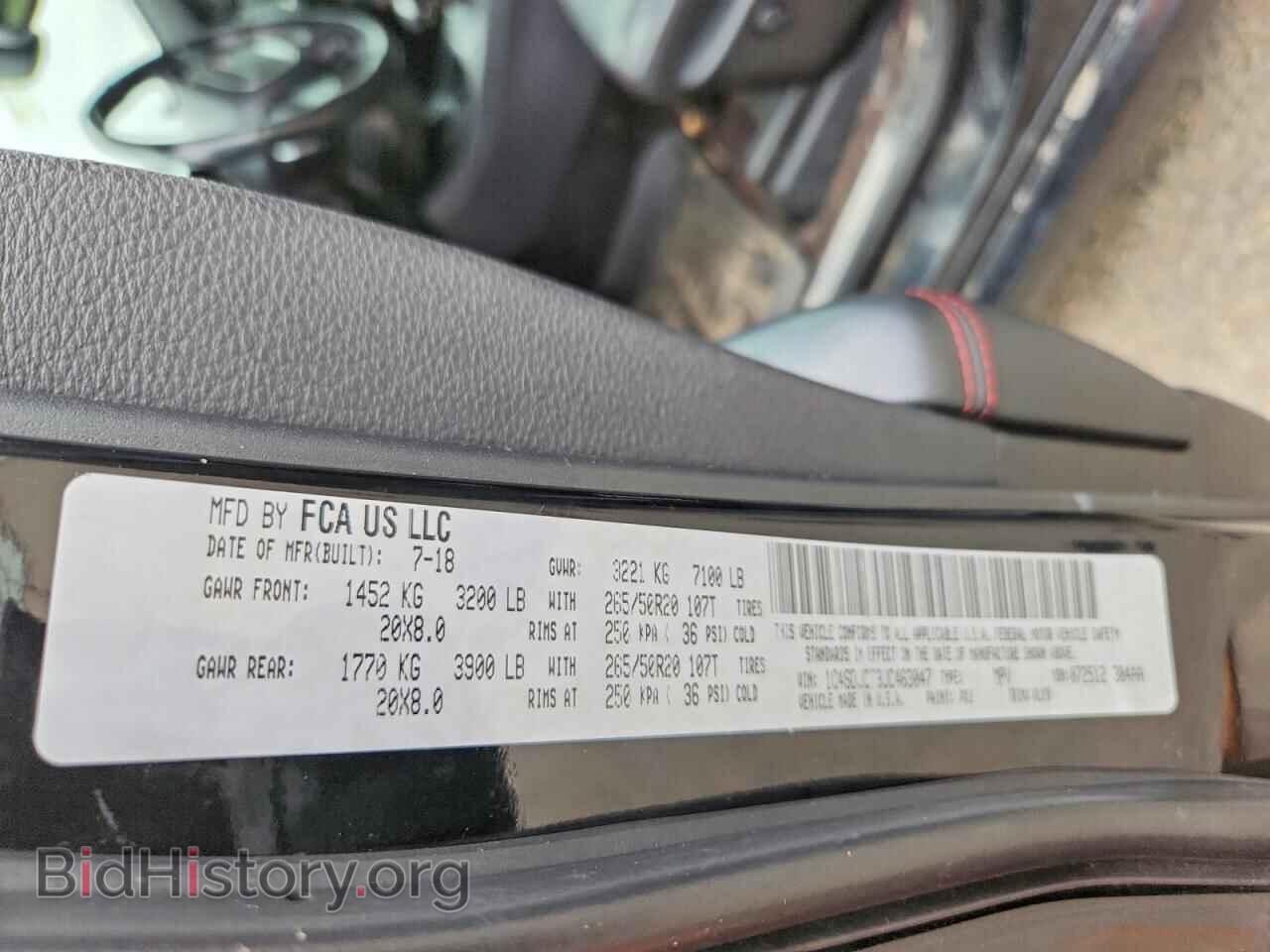 2018 DODGE DURANGO - VIN: 1C4SDJCT3JC463047 - Photo 14