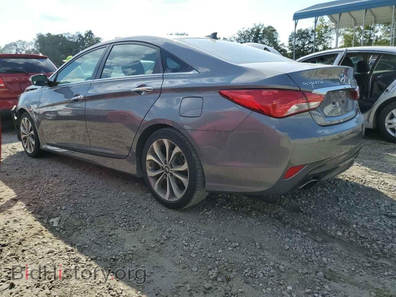 2014 HYUNDAI SONATA - VIN: 5NPEC4AB7EH851744 - Фото 2