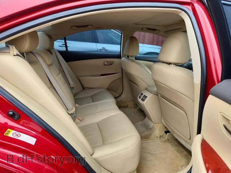 2009 Lexus ES350 (VIN JTHBJ46G992305529) — фото 10 из 12