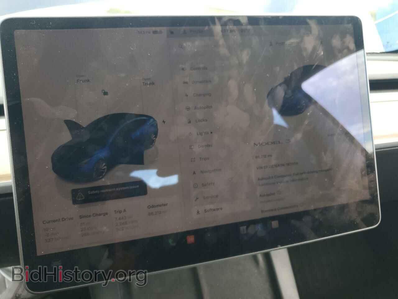 2022 TESLA MODEL 3 - VIN: 5YJ3E1EA1NF192088 - Фото 9