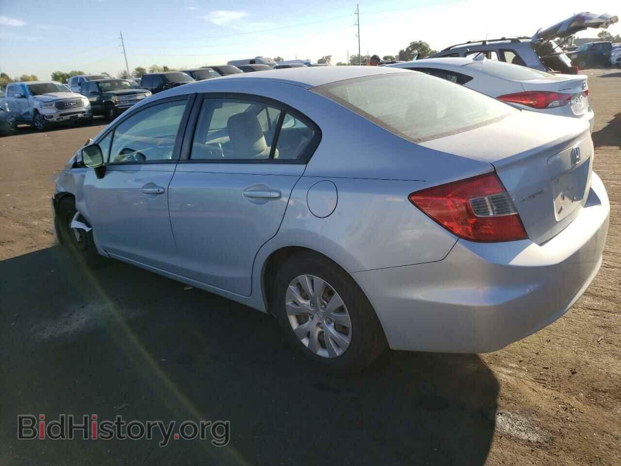 2012 HONDA CIVIC - VIN: 2HGFB2F59CH512120 - Фото 2