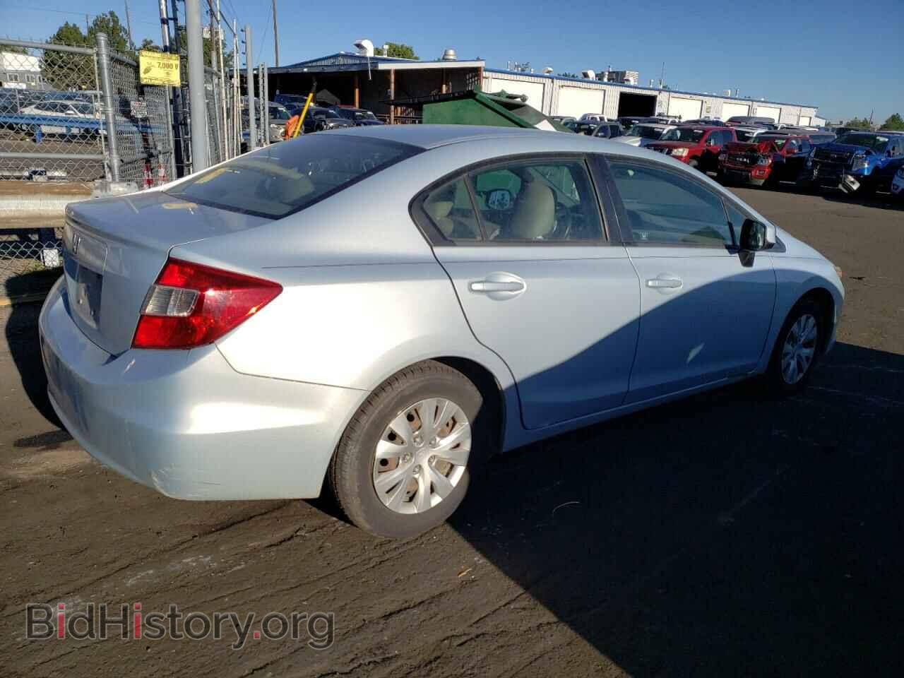 2012 HONDA CIVIC - VIN: 2HGFB2F59CH512120 - Фото 3