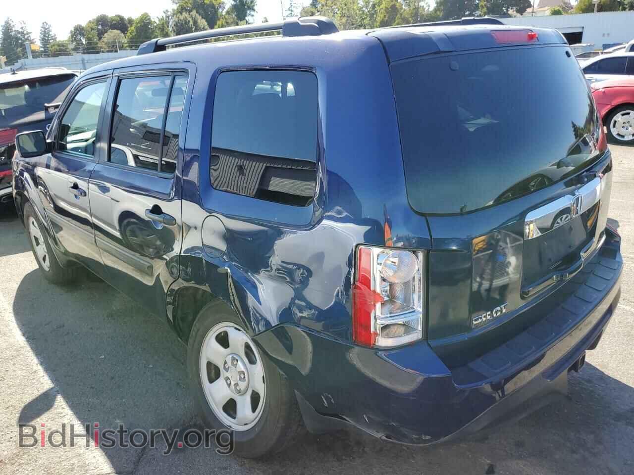 2013 HONDA PILOT - VIN: 5FNYF3H21DB026266 - Фото 2