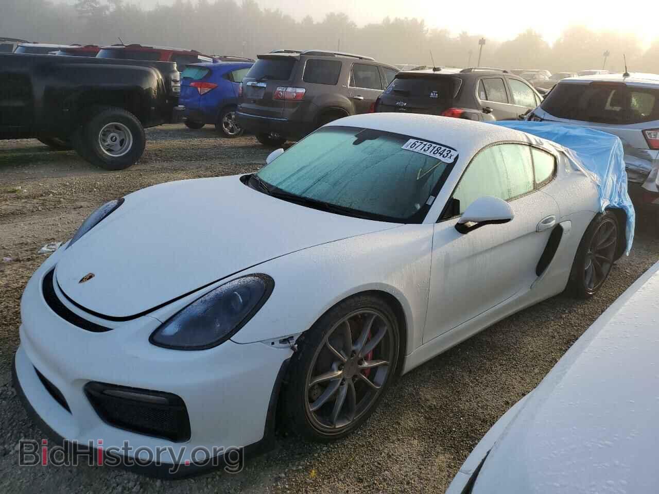 Фотография WP0AC2A85GK197743 - PORSCHE CAYMAN 2016