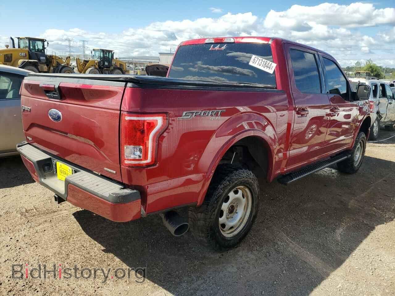 2016 FORD F-150 - VIN: 1FTEW1EF4GFD51962 - Фото 3