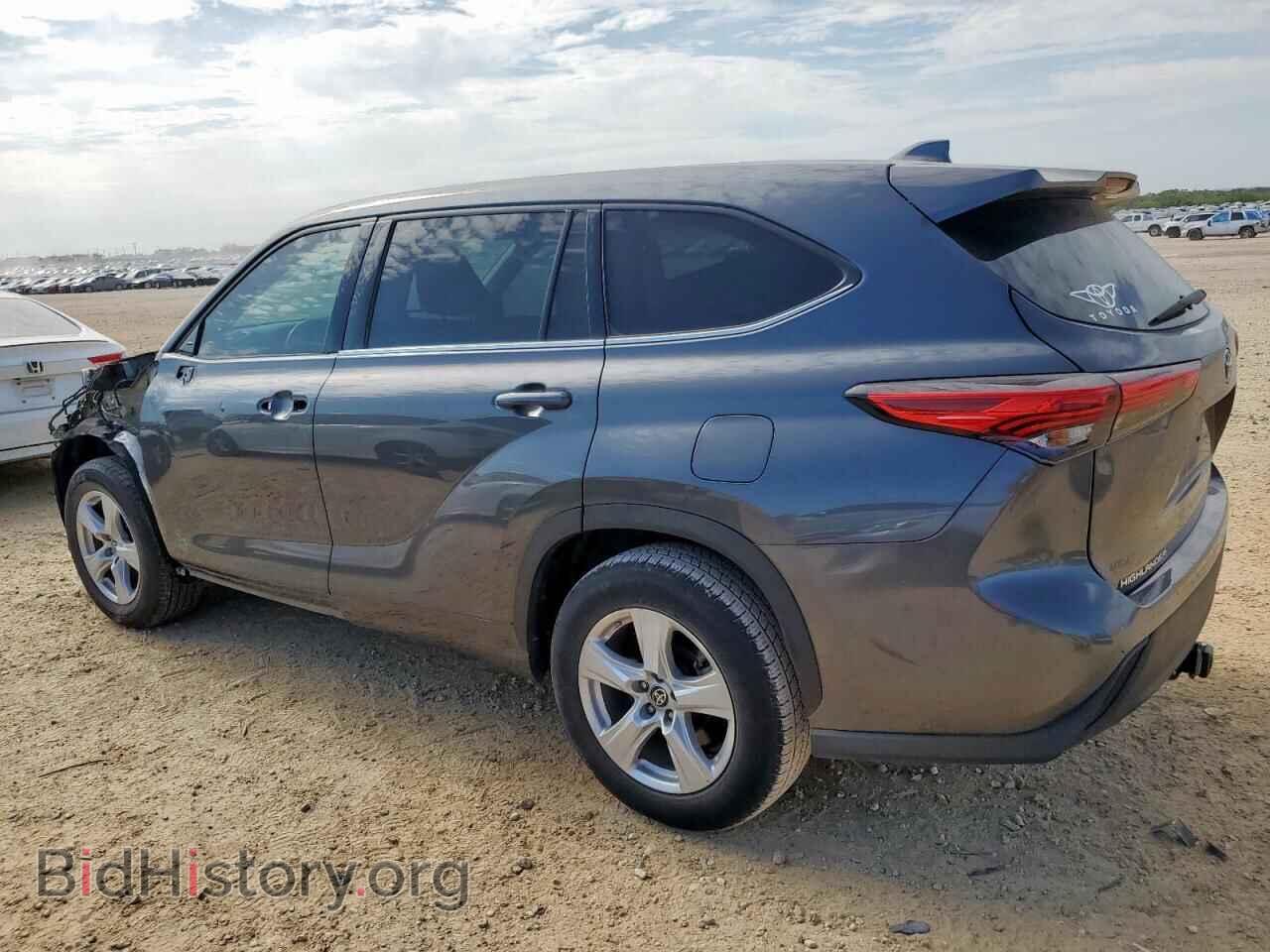 2020 TOYOTA HIGHLANDER - VIN: 5TDCZRAH8LS505748 - Фото 2