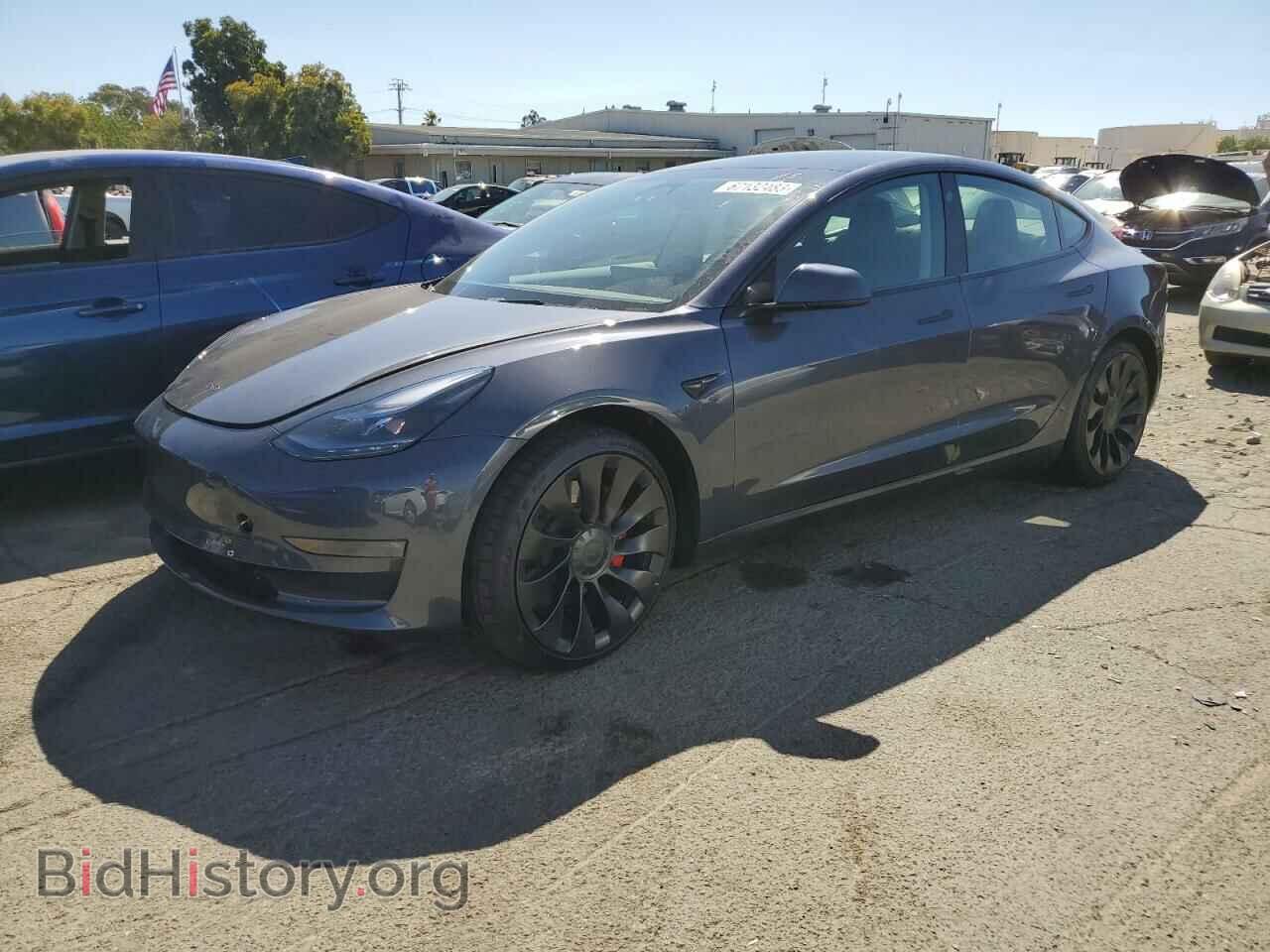 Photo 5YJ3E1EC2NF266331 - TESLA MODEL 3 2022