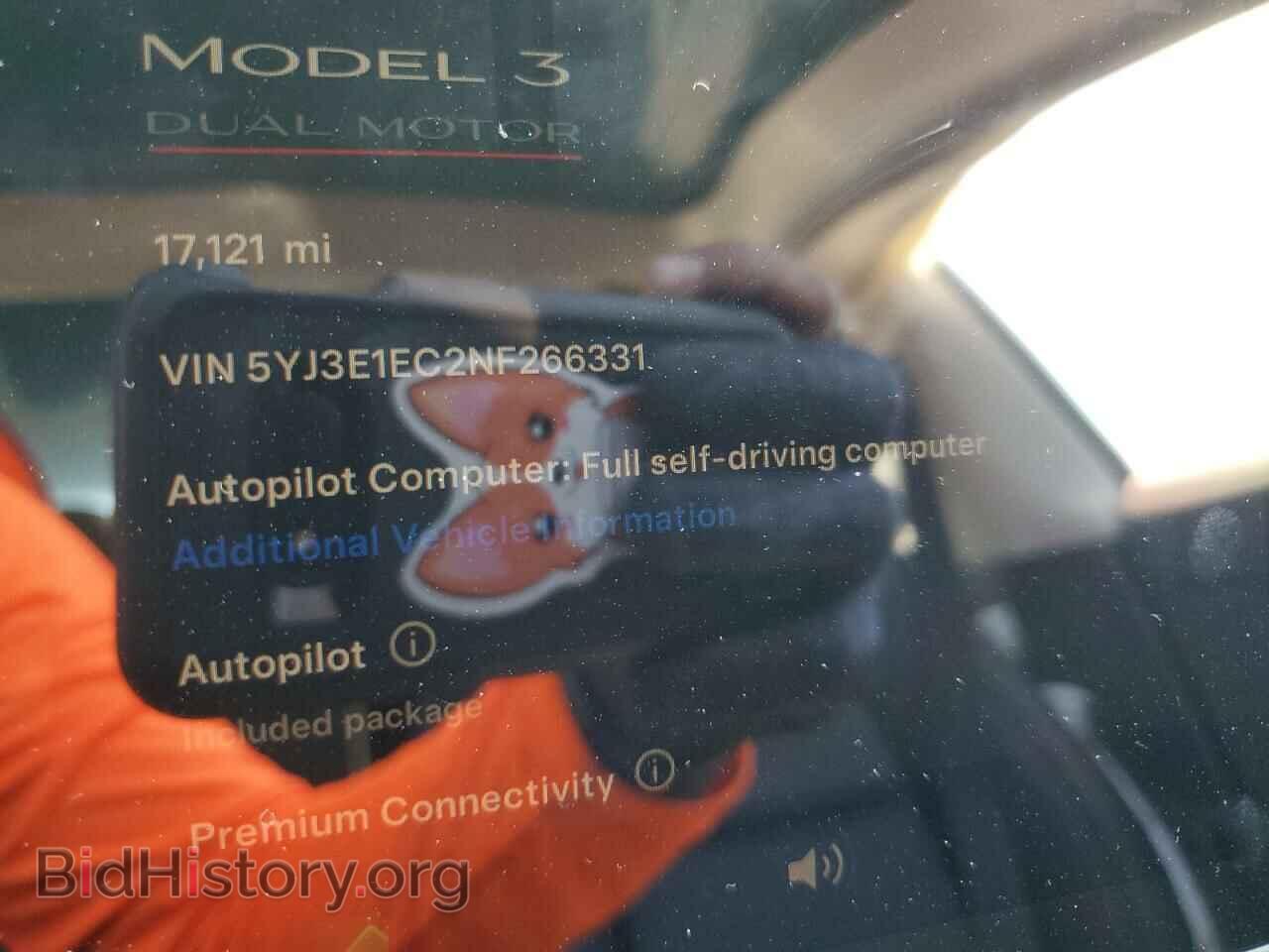 2022 TESLA MODEL 3 - VIN: 5YJ3E1EC2NF266331 - Photo 9