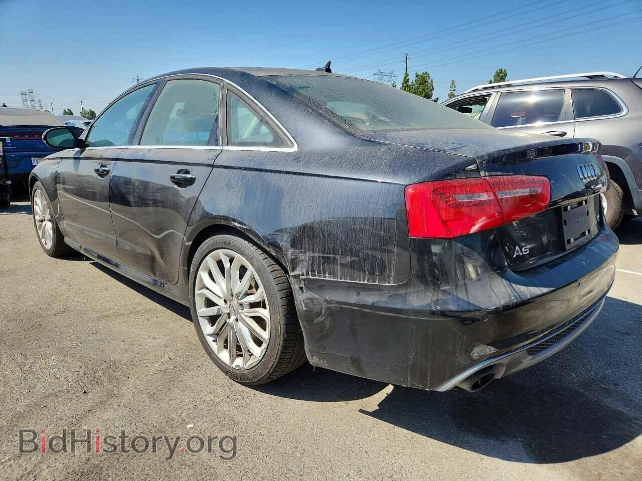 2012 AUDI A6 - VIN: WAUBGAFC4CN007386 - Фото 2