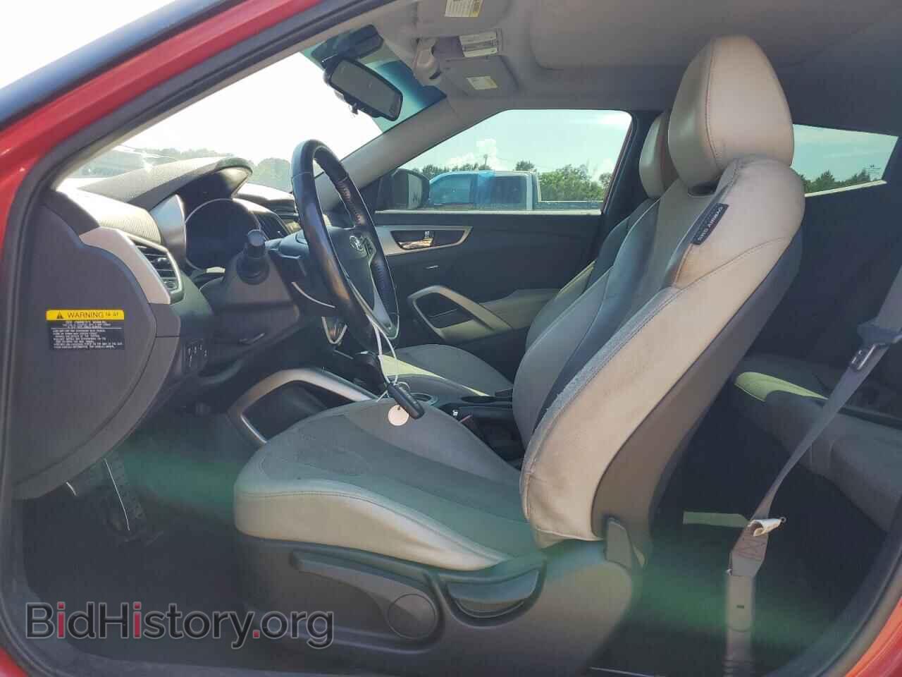 2012 HYUNDAI VELOSTER - VIN: KMHTC6AD2CU069368 - Фото 7