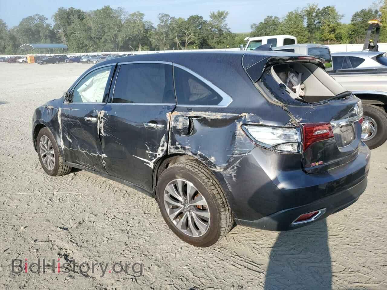 2014 ACURA MDX - VIN: 5FRYD4H64EB033887 - Фото 2
