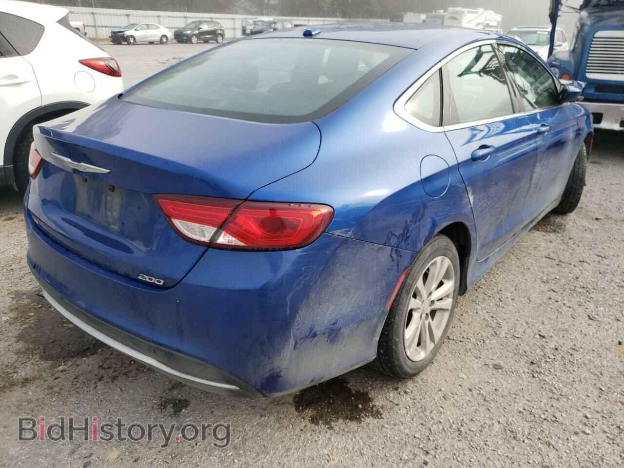 2015 CHRYSLER 200 - VIN: 1C3CCCAB1FN616280 - Фото 4