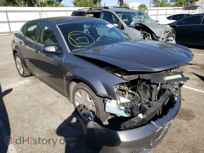 2012 Dodge AVENGER Avenger SE (VIN 1C3CDZAB3CN312170) — фото 1 из 10, Copart, повреждение: передняя часть