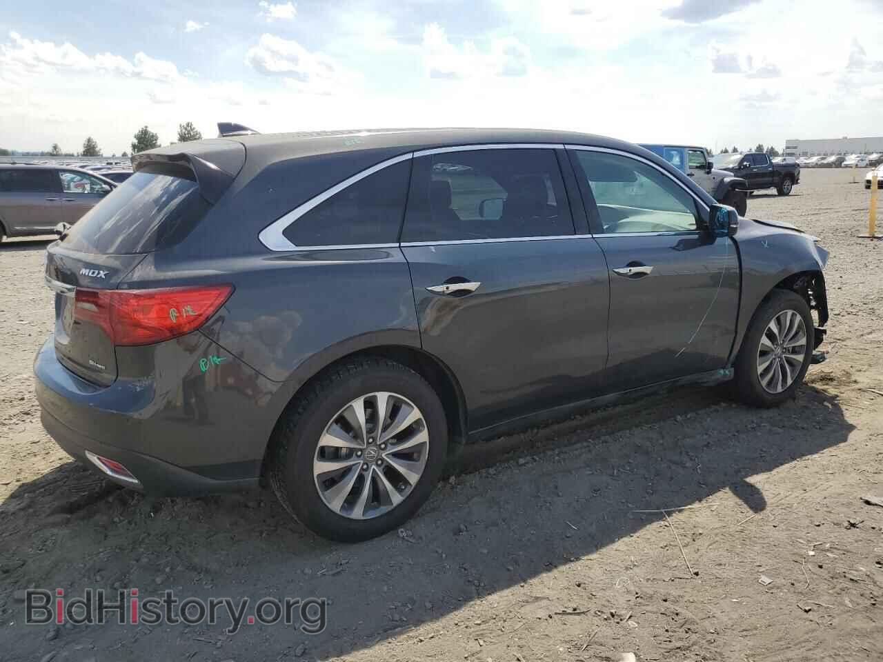 2014 ACURA MDX - VIN: 5FRYD4H45EB007457 - Фото 3