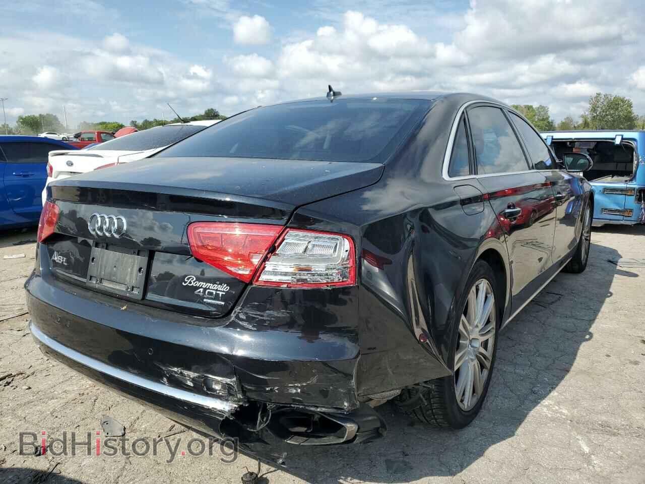 2014 AUDI A8 - VIN: WAUR2AFD0EN007877 - Фото 3