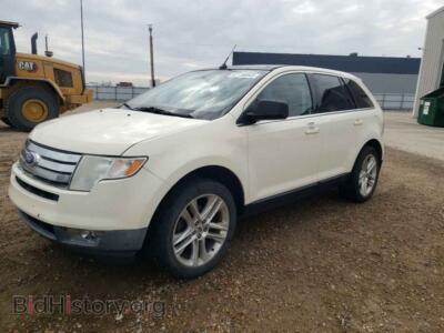 2008 Ford EDGE Edge Limit, белый — VIN 2FMDK49CX8BB39459, Copart