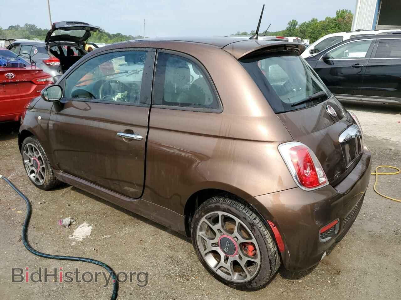 2012 FIAT 500 - VIN: 3C3CFFBR1CT109105 - Фото 2