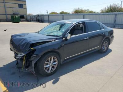 2017 Volkswagen PASSAT Passat S, черный — VIN 1VWAT7A32HC013143, Copart