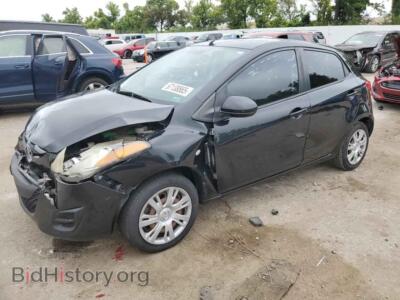 2014 Mazda 2 Sport, черный — VIN JM1DE1KZ2E0173658, Copart