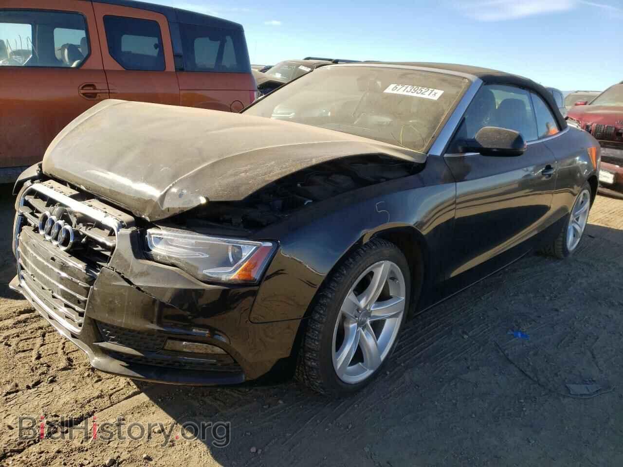 2014 AUDI A5 - VIN: WAUCFAFH4EN014344 - Фото 2