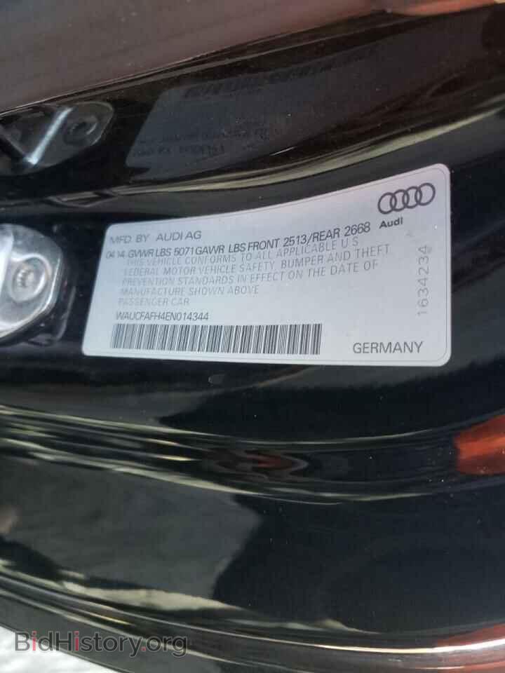 2014 AUDI A5 - VIN: WAUCFAFH4EN014344 - Фото 10
