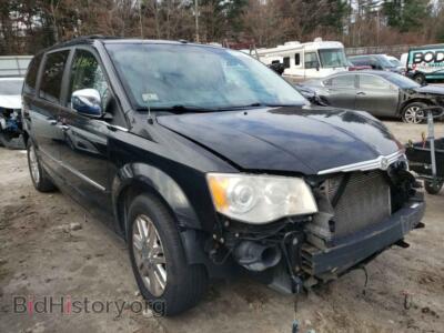 2008 Chrysler MINIVAN TWN & Ctry, черный — VIN 2A8HR64X48R759327, Copart