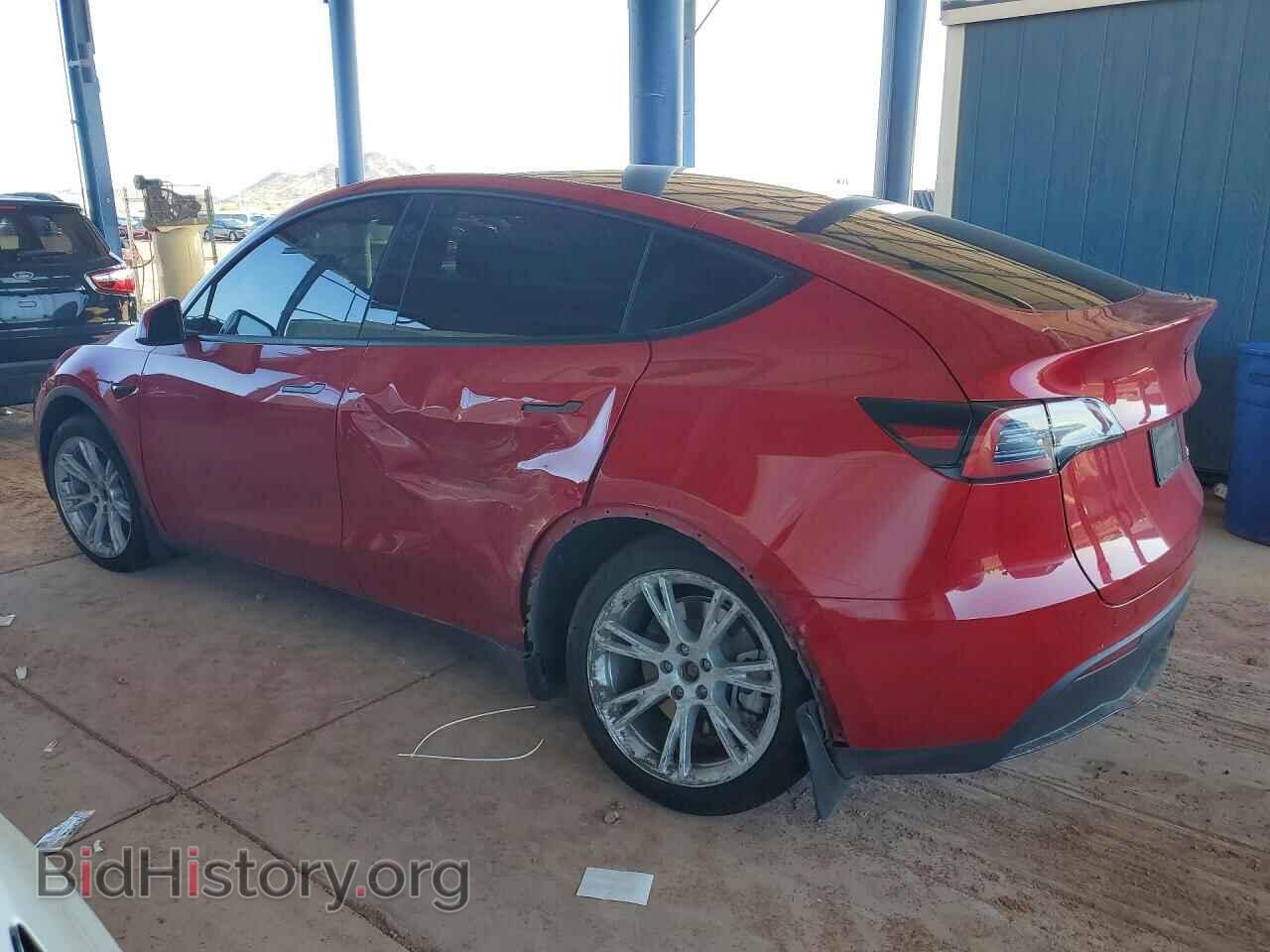 2023 TESLA MODEL Y - VIN: 7SAYGDEE3PA113334 - Фото 2