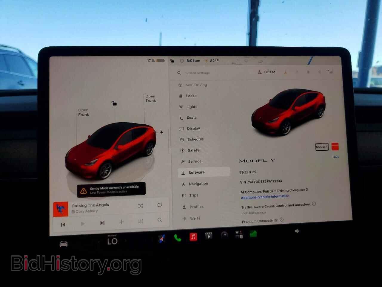 2023 TESLA MODEL Y - VIN: 7SAYGDEE3PA113334 - Фото 9