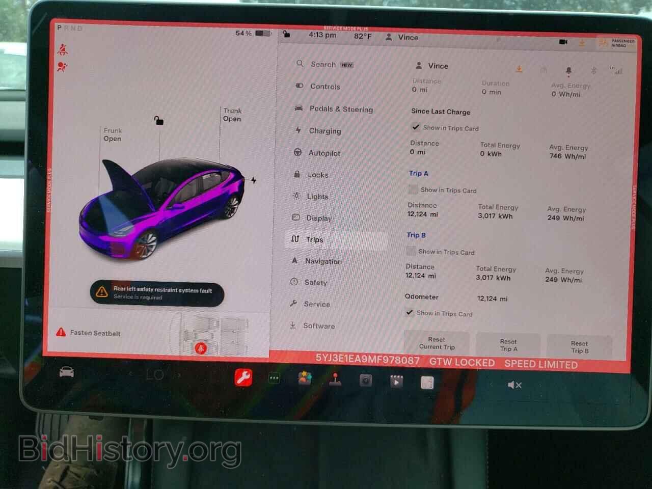 2021 TESLA MODEL 3 - VIN: 5YJ3E1EA9MF978087 - Фото 9