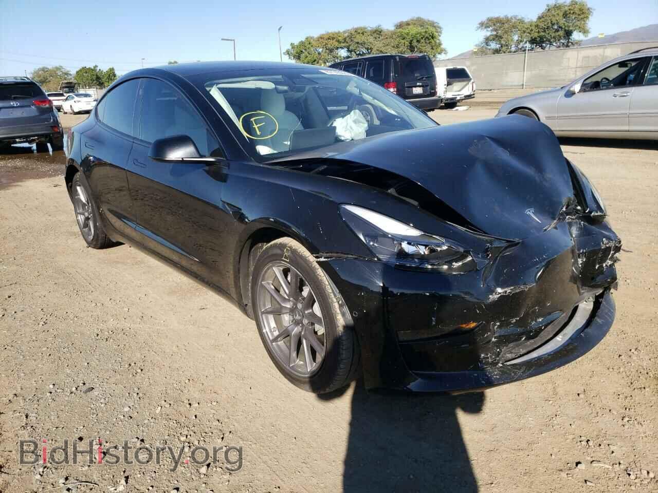 Photo 5YJ3E1EA5MF877144 - TESLA MODEL 3 2021