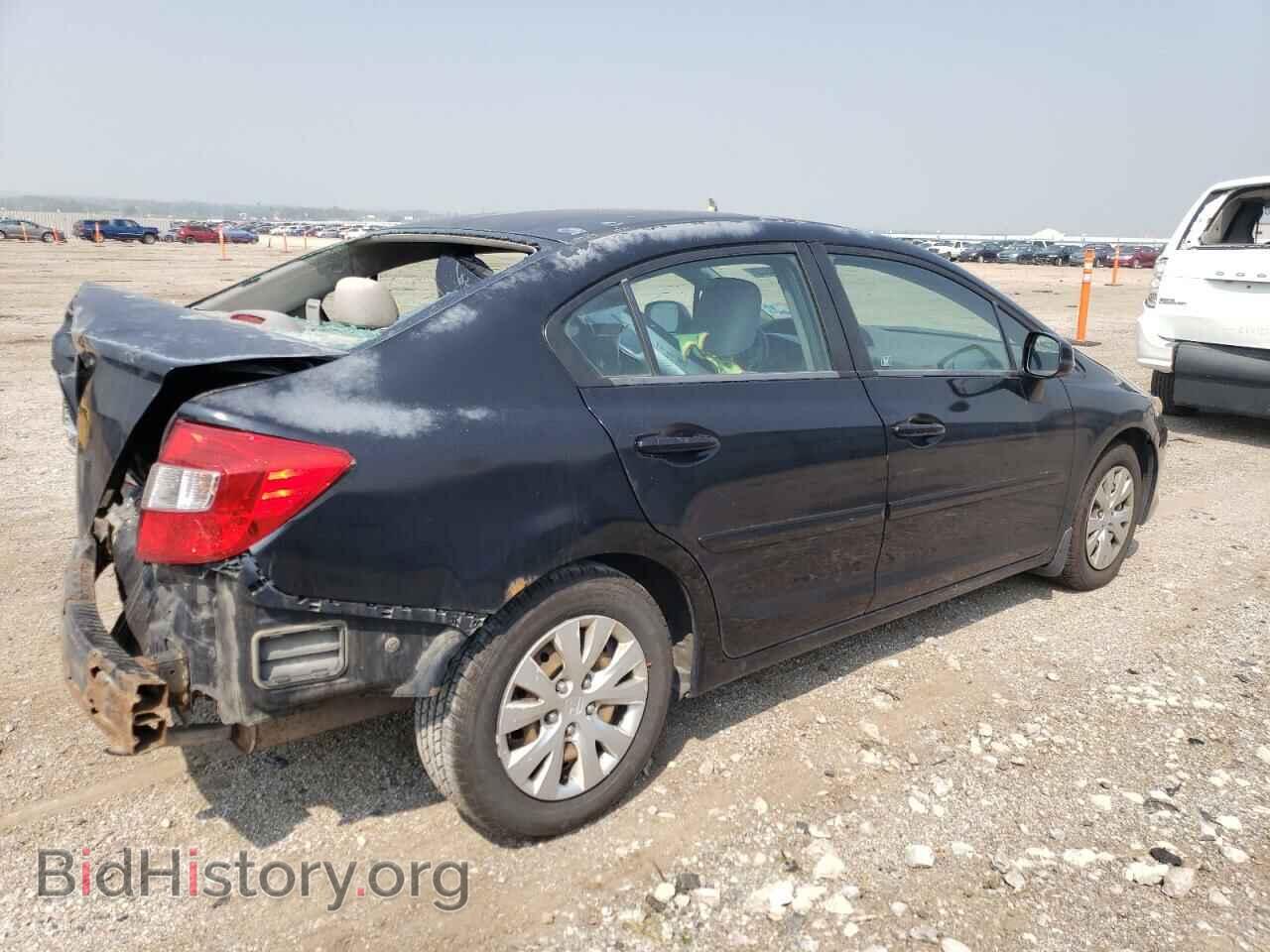 2012 HONDA CIVIC - VIN: 2HGFB2F54CH590093 - Фото 3