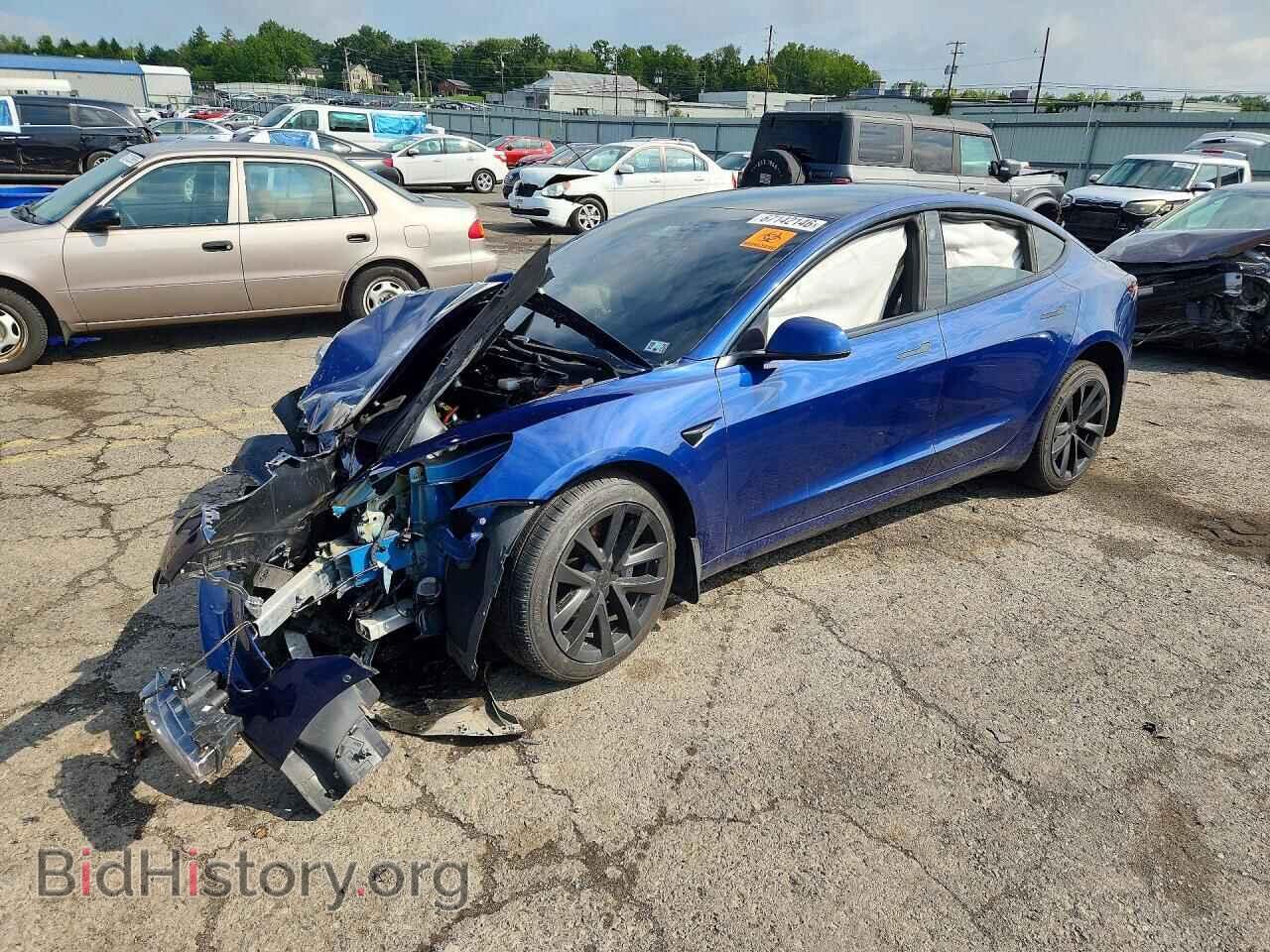 Photo 5YJ3E1EB7MF081004 - TESLA MODEL 3 2021