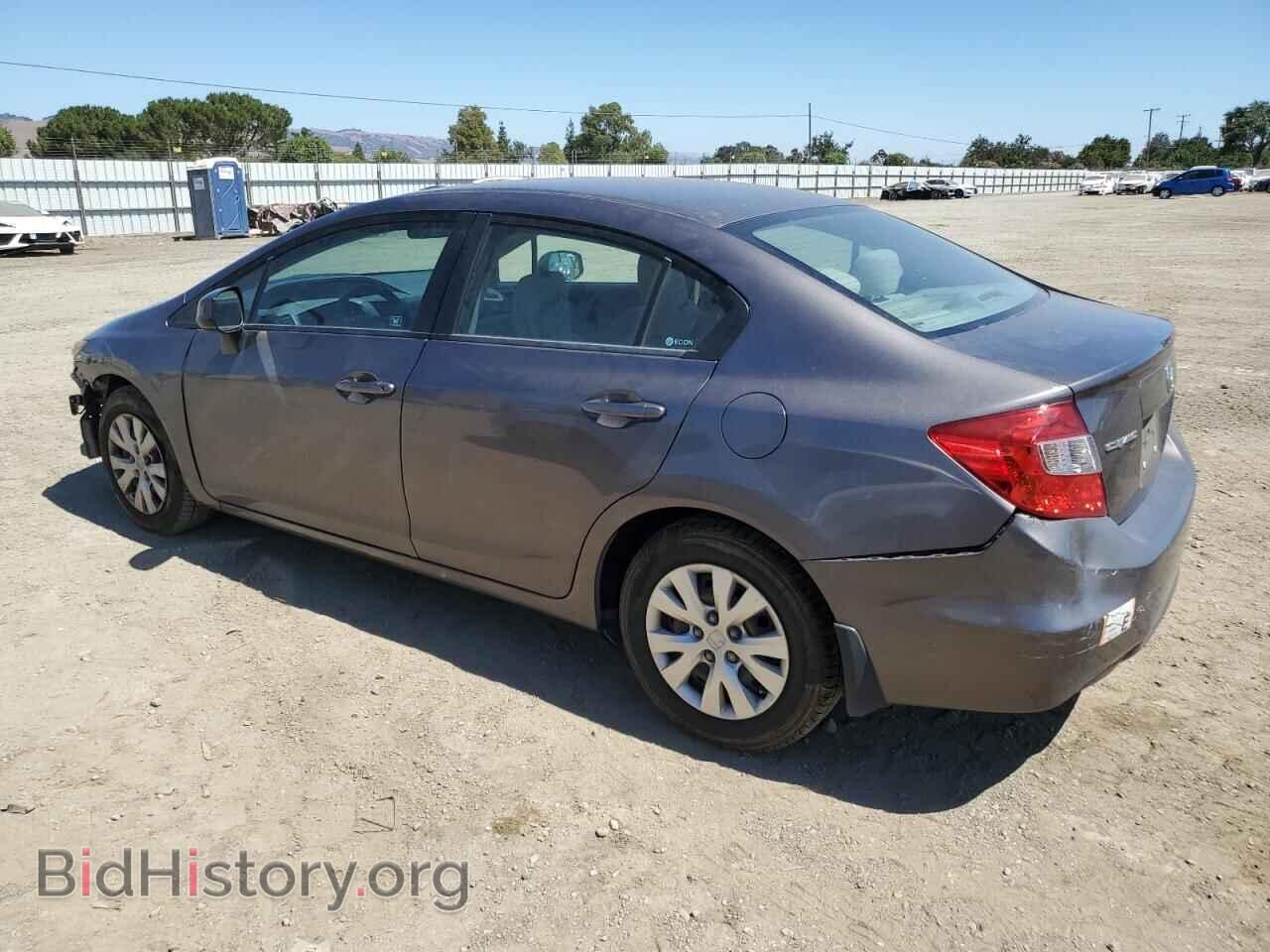 2012 HONDA CIVIC - VIN: 19XFB2F55CE074111 - Фото 2