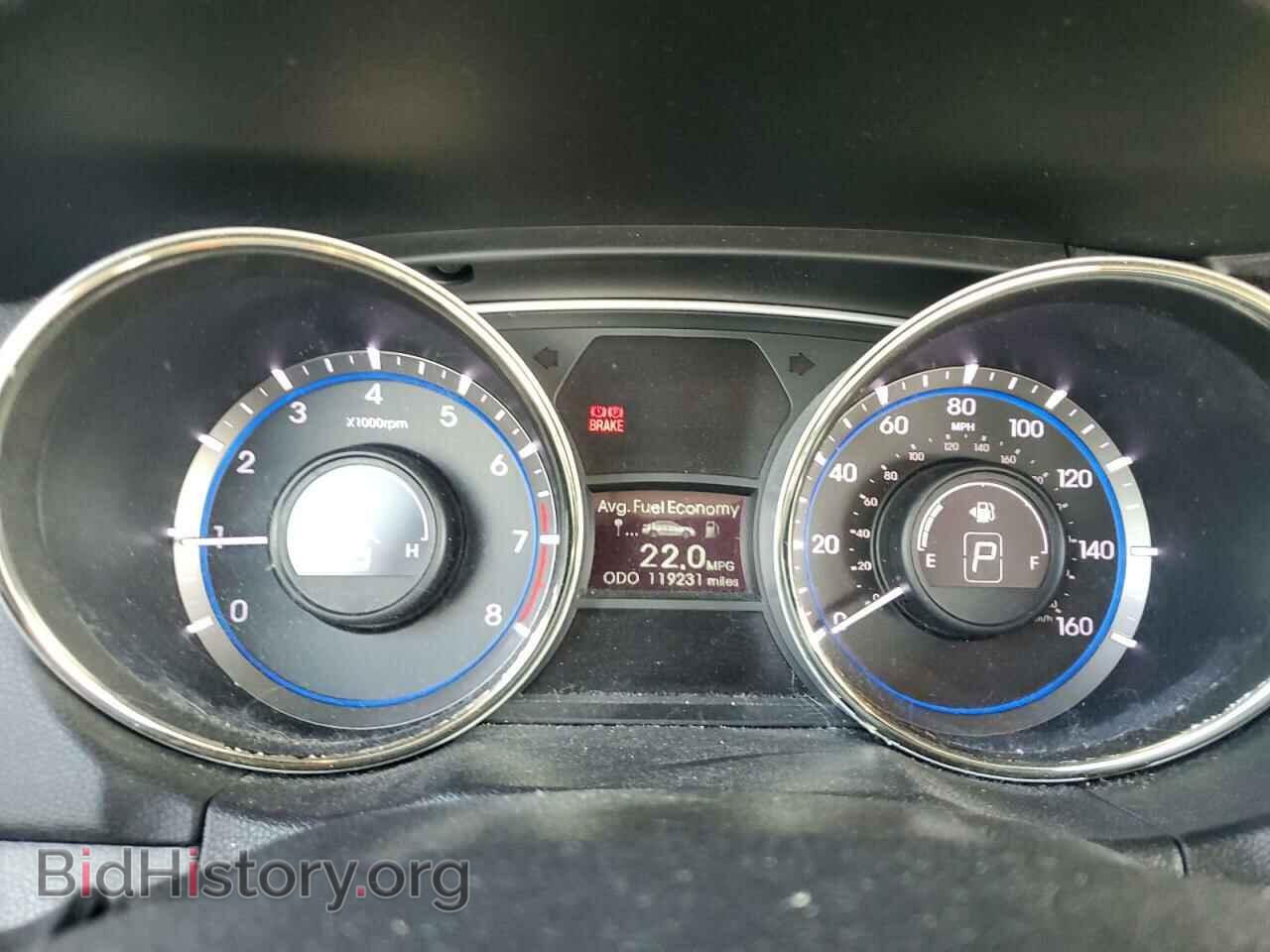 2013 HYUNDAI SONATA - VIN: 5NPEC4AC8DH625509 - Фото 9