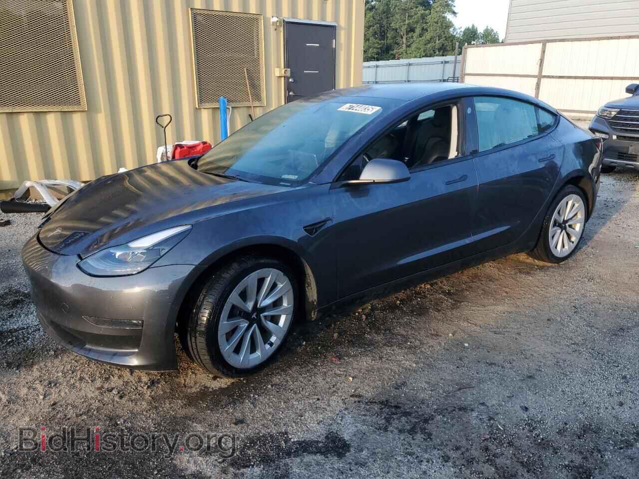Photo 5YJ3E1EAXNF372119 - TESLA MODEL 3 2022