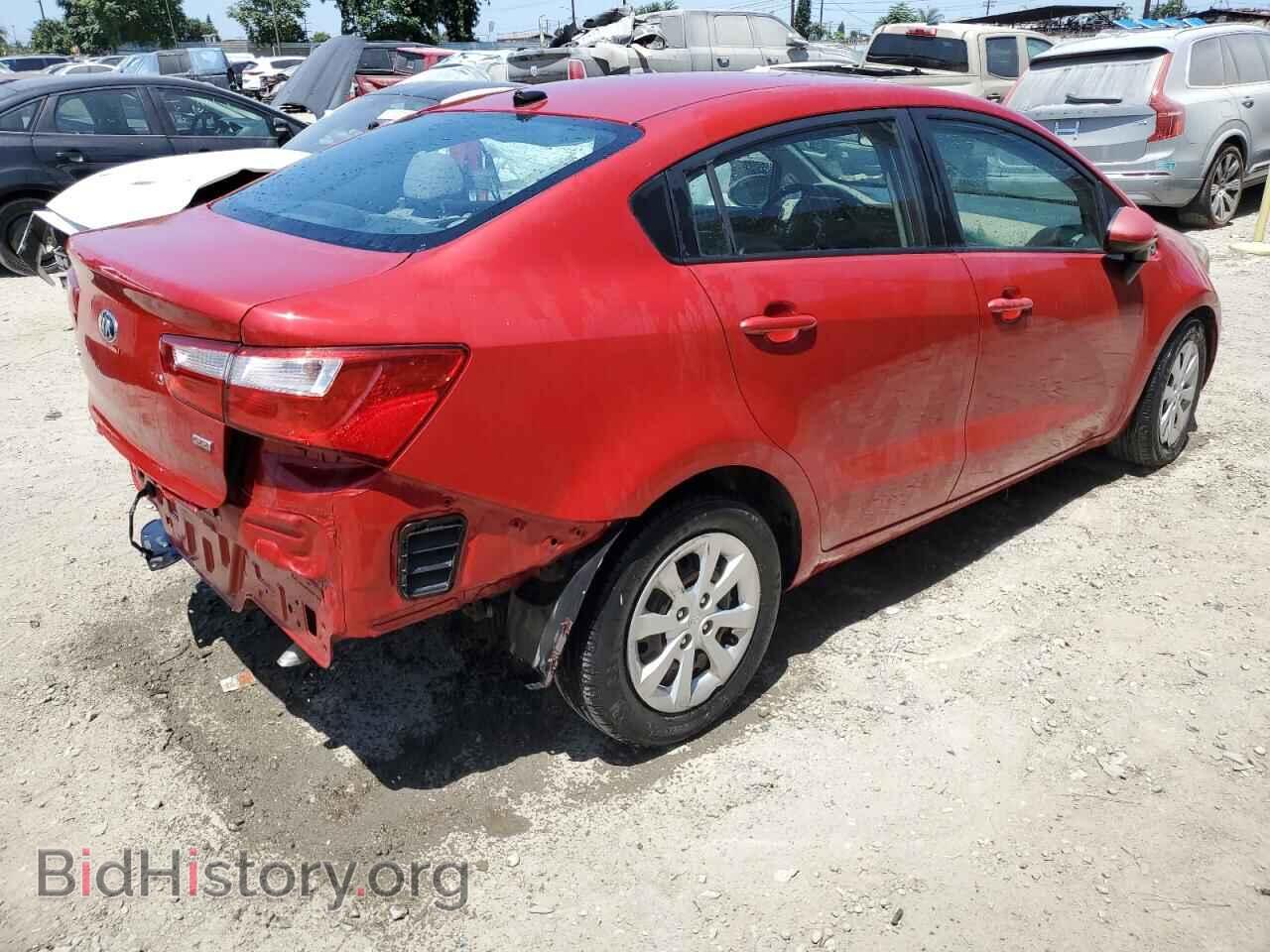 2014 KIA RIO - VIN: KNADM4A3XE6340277 - Фото 3