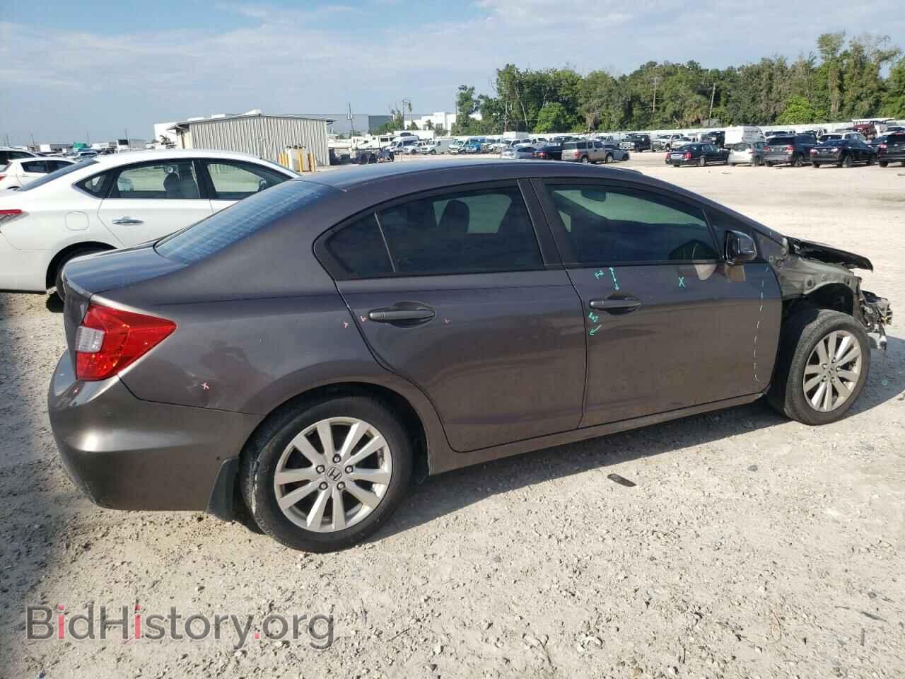 2012 HONDA CIVIC - VIN: 19XFB2F86CE008483 - Фото 3