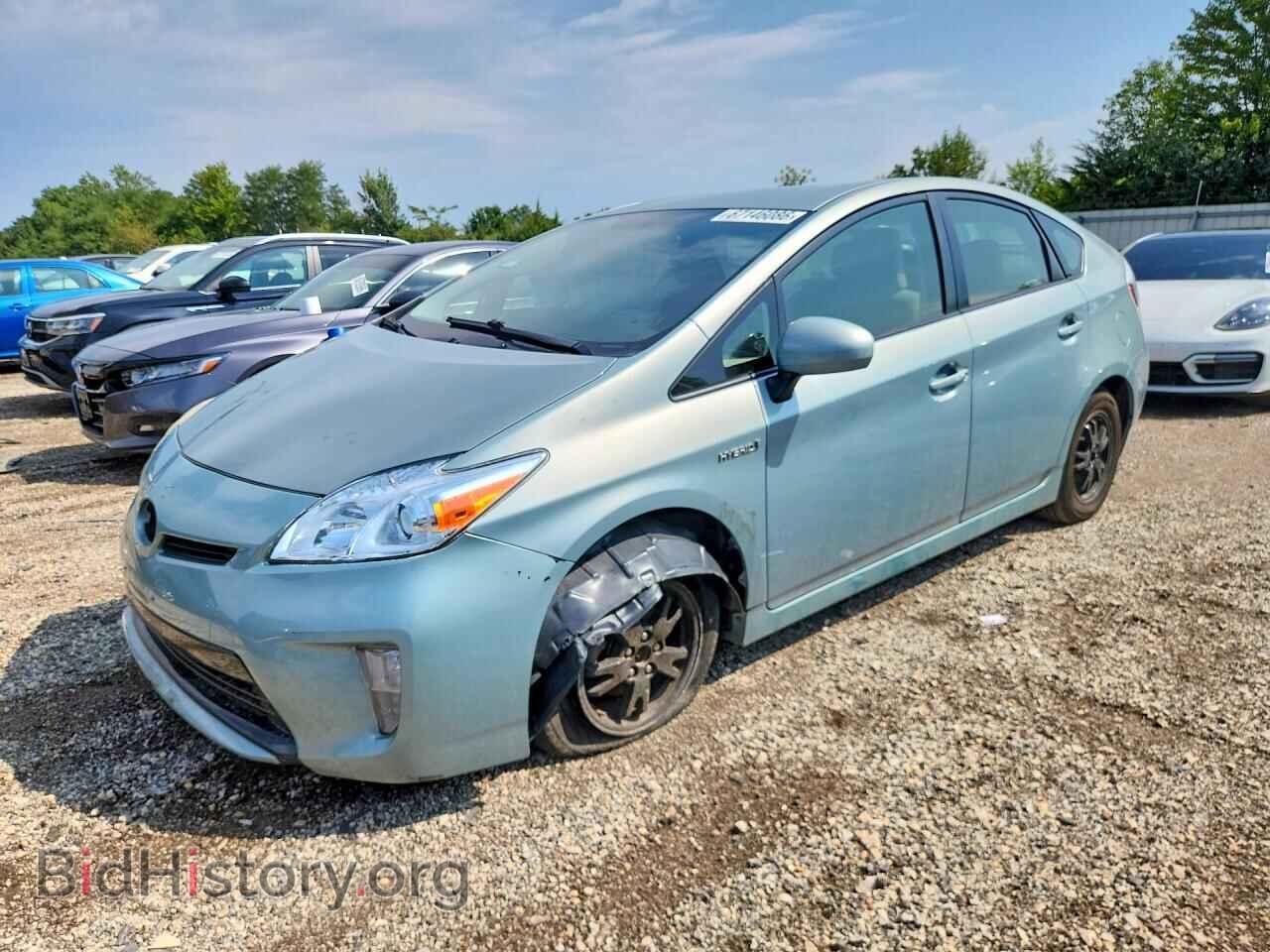 Фотография JTDKN3DU4E1780224 - TOYOTA PRIUS 2014